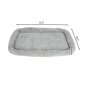 [HOBBYZOO] 51" Large Size Pet Dog Bed Pet Mat Pad Gray