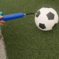 10" Portable Manual Bothway Inflator for Basketball Football Yoga Ball Fitball Blue