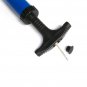 10" Portable Manual Bothway Inflator for Basketball Football Yoga Ball Fitball Blue
