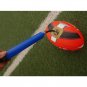 10" Portable Manual Bothway Inflator for Basketball Football Yoga Ball Fitball Blue
