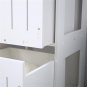 Three-Layer Two-Drawer Shelf Pvc(31.5 x 30.5 x 85)cm
