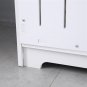 Three-Layer Two-Drawer Shelf Pvc(31.5 x 30.5 x 85)cm