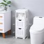 Three-Layer Two-Drawer Shelf Pvc(31.5 x 30.5 x 85)cm