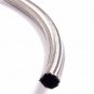 10AN 10Ft General Type Stainless Steel Braided Fuel Hose Silver