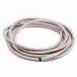 10AN 10Ft General Type Stainless Steel Braided Fuel Hose Silver