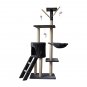Cat Tower Kittens Pet Play House Cat Activity Tree Condo Scratching Sisal Post