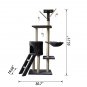 Cat Tower Kittens Pet Play House Cat Activity Tree Condo Scratching Sisal Post