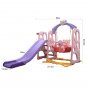 Toddler Mountaineering And Swing Set, Suitable For Indoor And Backyard Baskets