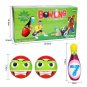 Bowling Play Set Foam Ball Toy Gifts Educational Early 10 Pins and 2 Ball Indoor