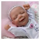 12 Inches Bebe Reborn Doll 30cm simulation Twin A Soft Full Vinyl Silicone Body Lifelike Baby Doll