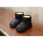 Children's snow boots in sequins