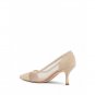 Stuart Weitzman Womens Pump Beige Monroe