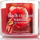 Bath & Body Works Slatkin & Co. Aromatherapy Sensual Black Currant Vanilla Scented Candle