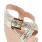 Michael Kors Womens Wedge Sandal Gold Giovanna