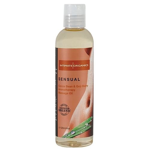 Intimate Earth Sensual Massage Oil - 120 ml Cocoa Bean & Gogi Berry