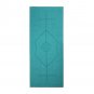 Yoga Mat Towel with Slip-Resistant Fabric and Posture Alignment Lines