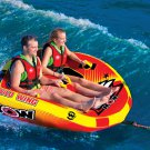 WOW SPORTS WILD WING 2 PERSON TOWABLE WATER TUBE FOR POOL AND LAKE (18-1120)