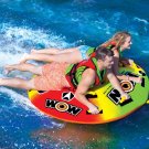 WOW SPORTS UTO GALAXY 1-2 PERSON TOWABLE WATER TUBE FOR POOL AND LAKE (18-1080)