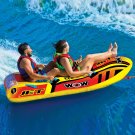 WOW SPORTS JET BOAT 2 PERSON TOWABLE WATER TUBE FOR POOL AND LAKE (17-1020)