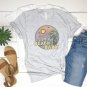 Beach Baby Circle Graphic T-Shirt