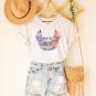 Patriotic Mama Graphic T-Shirt