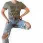 Distressed Pacific Northwest Graphic T-Shirt
