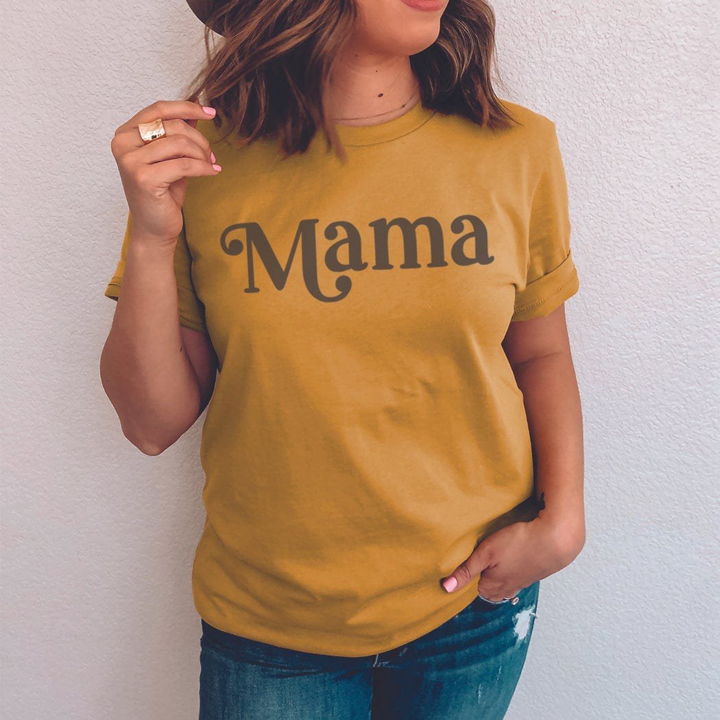 Mama Retro Graphic T-Shirt