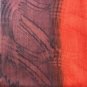Burgundy Modal Silk Hand Painted Watercolor Scarf