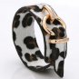 Double-Sided Leopard Bracelets