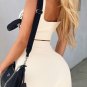 White Two-piece Yoga Sports Suit