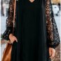 Long Sleeves Shift Above Knee Dress