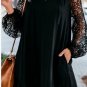 Long Sleeves Shift Above Knee Dress
