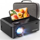 DBPOWER WiFi Mini Projector, 8000L HD Video Projector with Carrying Case & Zoom