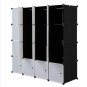 16 Cube Organizer Stackable Plastic Cube Storage Shelves Design Multifunctional Modular