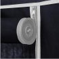 10 Tiers Shoe Rack with Dustproof Cover Closet Shoe Storage Cabinet Organizer Black