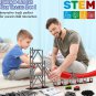 STEM Race Track Building Toy Set for 5 6 7 8 Year Old Kids Boys Girls
