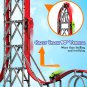 STEM Race Track Building Toy Set for 5 6 7 8 Year Old Kids Boys Girls