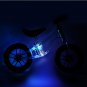 12 Inch LED Balance Bike for Kids, No Pedal Toddler Push Bicycle with LED Flashing Lights