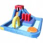 New Inflatable Water Slide Bouncer,River Race Area,Climbing Wall ,Water Cannon For Kids