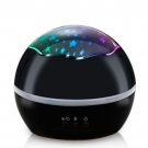 Starry Night Light with Star Night Light Projector for Kids Room Decoration Black