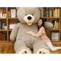 Giant Teddy Bear Plush Toy Huge Soft Toys Leather Shell