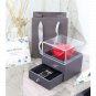 Eternal flower gift box Earring Necklace Pendant box couple ring box