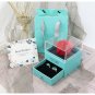 Eternal flower gift box Earring Necklace Pendant box couple ring box