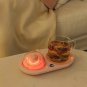 Electric Waterproof Touch Cup Warmer Heating Mat Pad Heater For Tea Coffee Milk