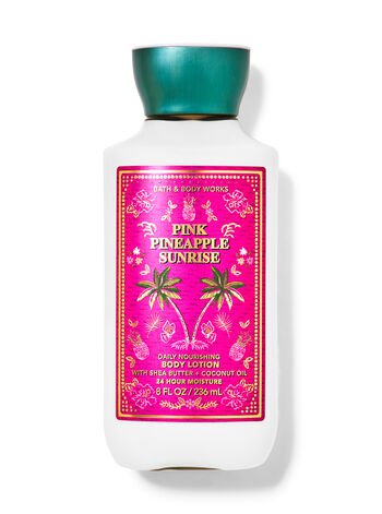 Bath & Body Works Pink Pineapple Sunrise Daily Nourishing Body Lotion 8 fl oz / 236 mL