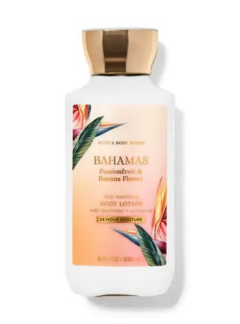 Bath & Body Works Bahamas Passionfruit & Banana Flower Daily Nourishing Body Lotion 8 fl oz / 236 mL