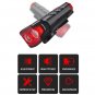 USB Rechargeable LED Bicycle Headlight Bike Front Rear Light Cycling Lamp