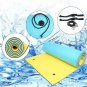 9ft Floating Bed On Water Adult Green Black Yellow