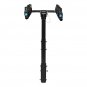 4-Bike Carrier Hanging Hitch Rack Foldable Transport Rack for Cars Trucks SUVs Black