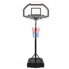 Backboard Adjustable Pool Basketball Hoop System Stand Kid Poolside Swimming Water Maxium Applicable